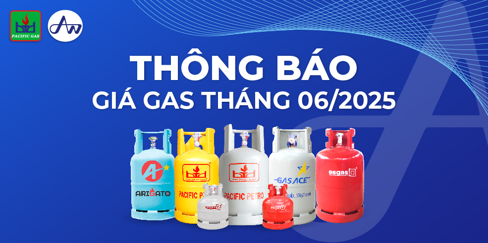 giá gas Pacific Petro 6/2025