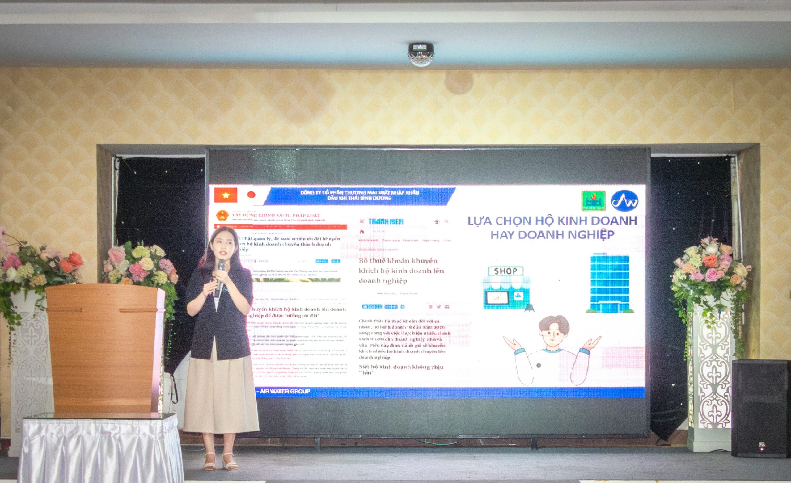 Chuyên đề 3 được trình bày bởi Chuyên viên Pháp chế Pacific Petro