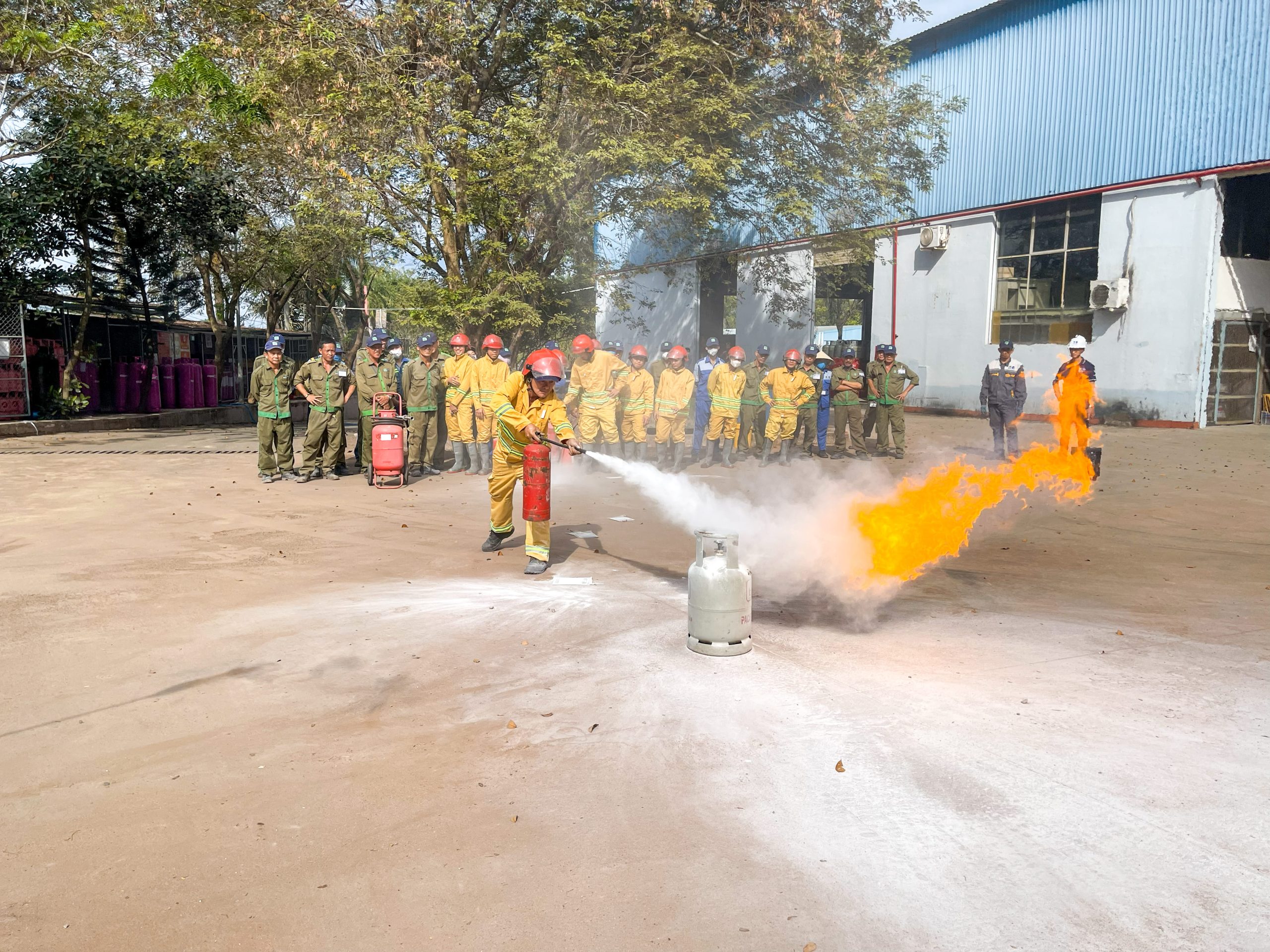 thực tập PCCC & CNCH công ty gas nhật bản pacific petro 2025
