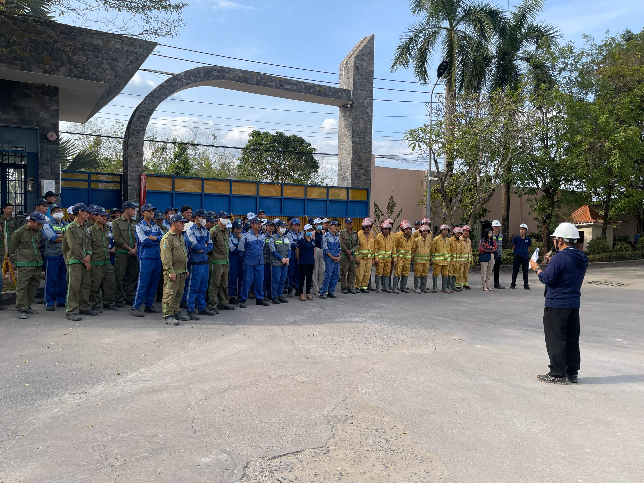 diễn tập phòng cháy chữa cháy & cứu nạn cứu hộ công ty gas nhật bản pacific petro 2025