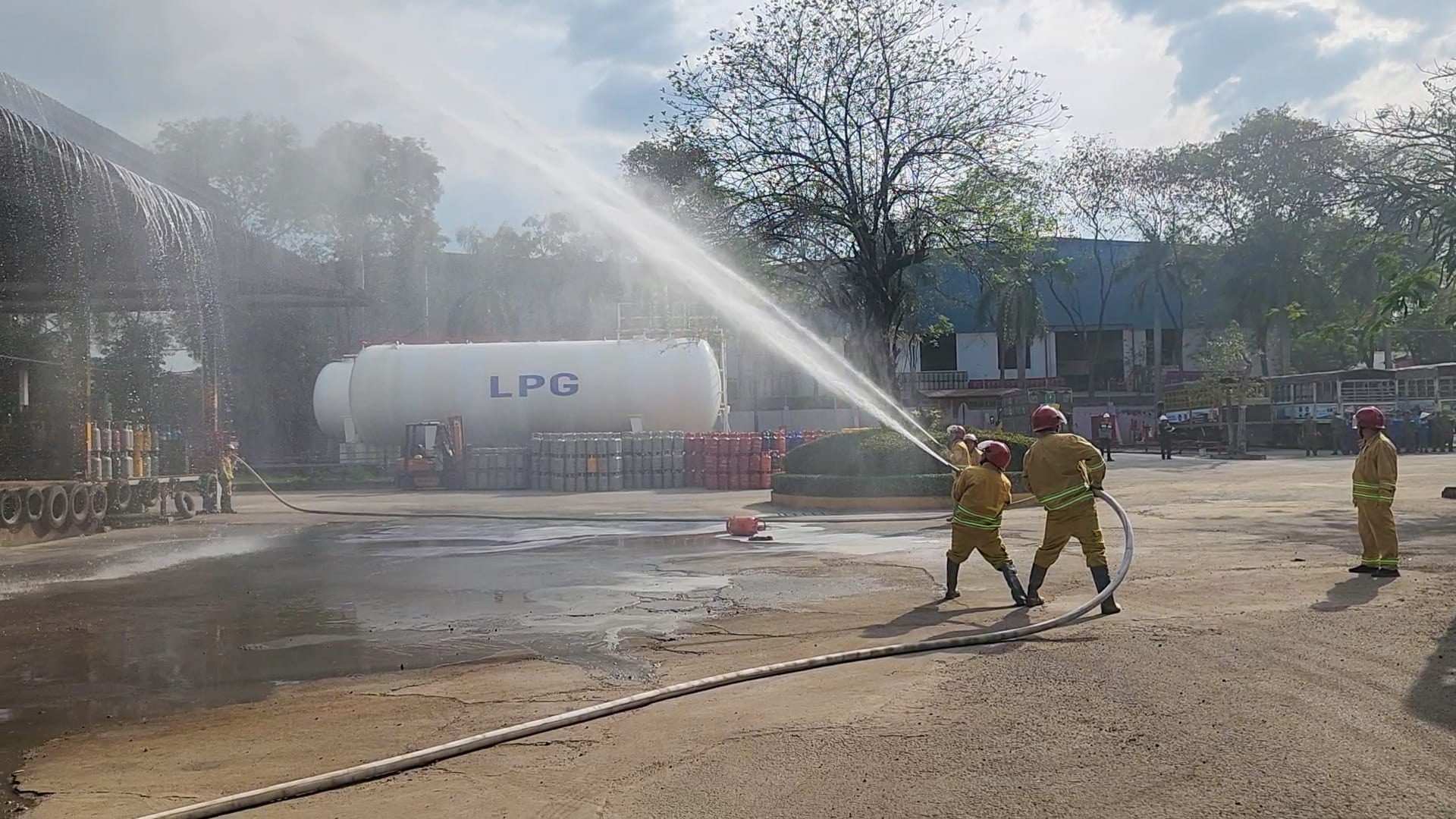 thực tập PCCC & CNCH công ty gas nhật bản pacific petro 2025-2