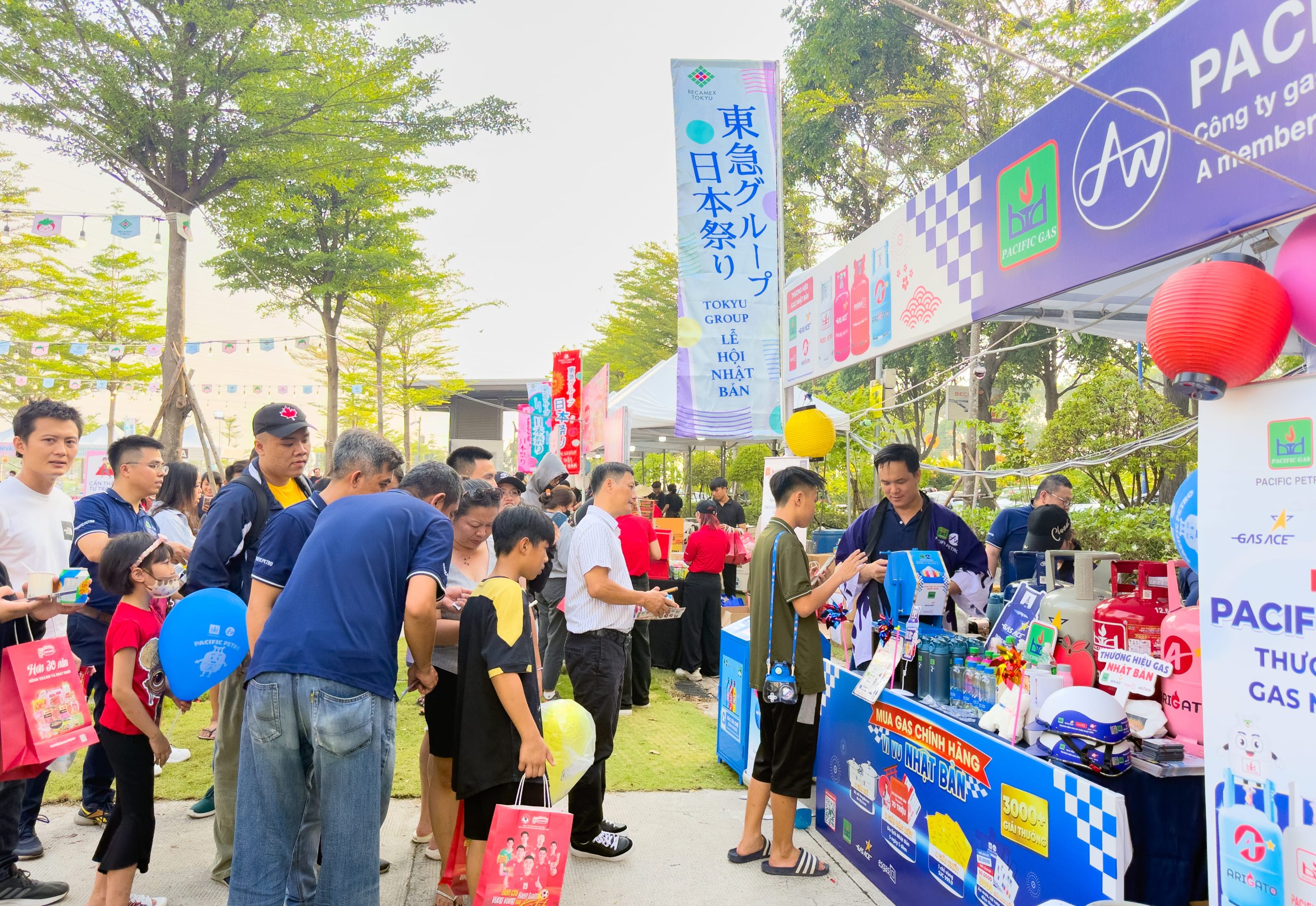 Pacific Petro lan tỏa thương hiệu gas “An toàn - An tâm” tại Lễ hội Nhật Bản 2026