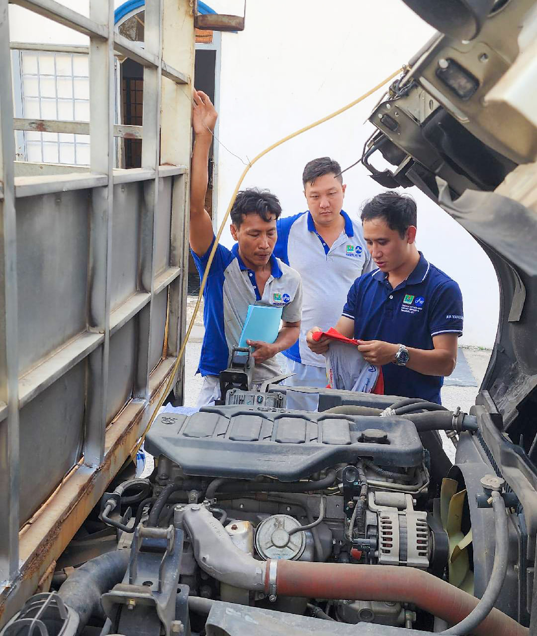 Đào tạo tài xế bán hàng Pacific Petro an toàn LPG gas