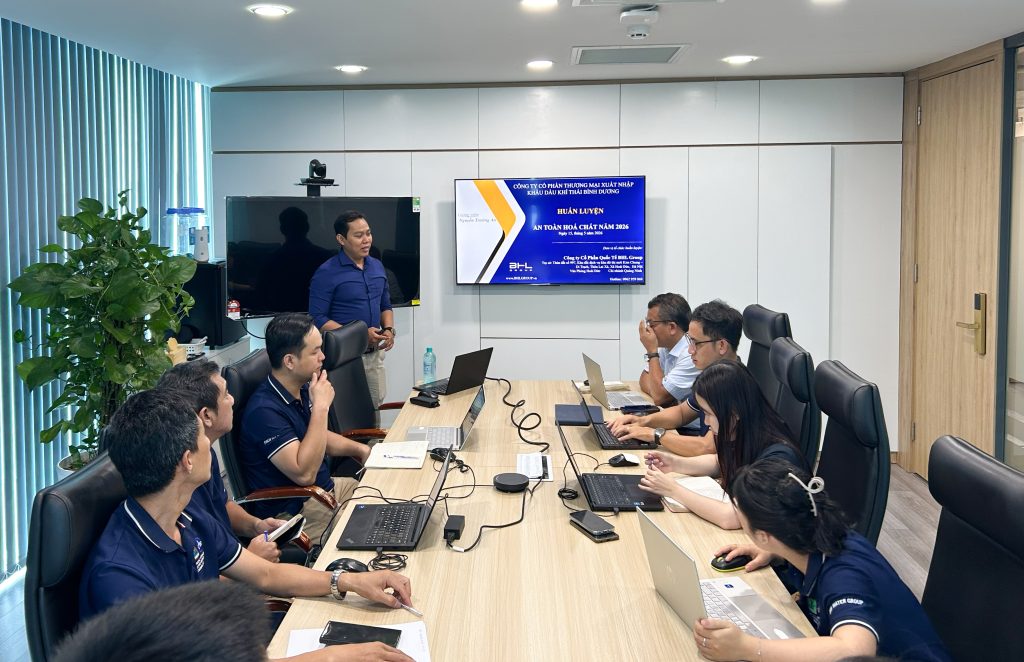 pacific petro tổ chức huấn luyện an toàn hóa chất 2026